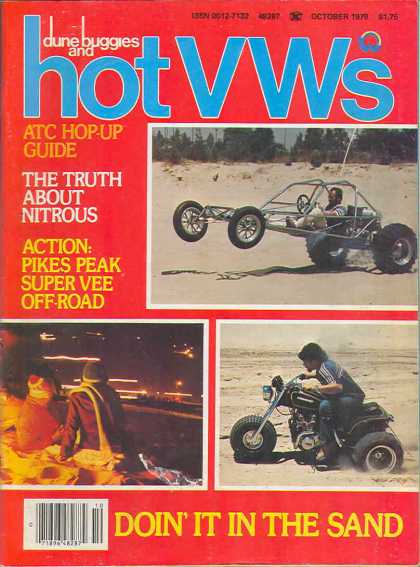 Dune Buggies and Hot VWs - October 1979