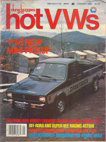 Dune Buggies and Hot VWs - January 1980