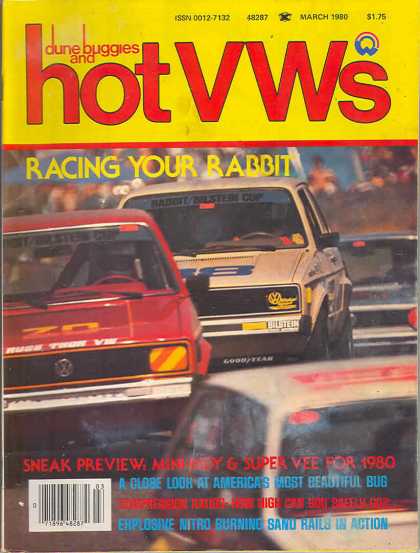 Dune Buggies and Hot VWs - March 1980