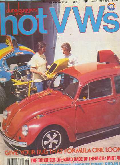 Dune Buggies and Hot VWs - August 1980