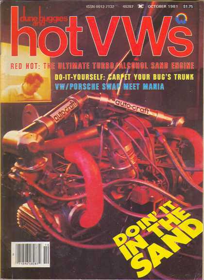 Dune Buggies and Hot VWs - October 1981