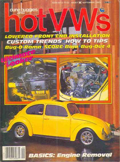 Dune Buggies and Hot VWs - September 1983