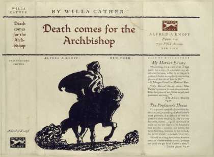Dust Jackets - Death comes for the archb