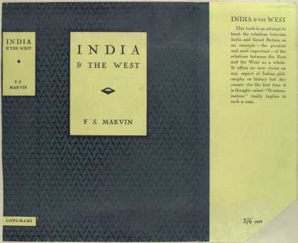 Dust Jackets - India and the West.