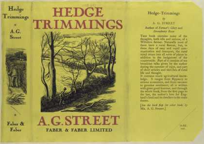 Dust Jackets - Hedge-trimmings.
