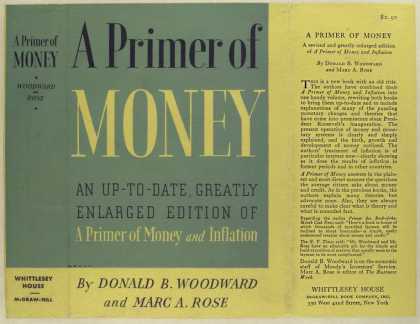 Dust Jackets - A primer of money, by Don