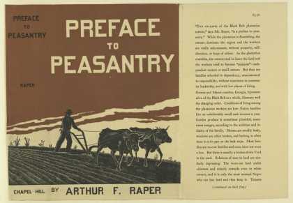 Dust Jackets - Preface to peasantry / by