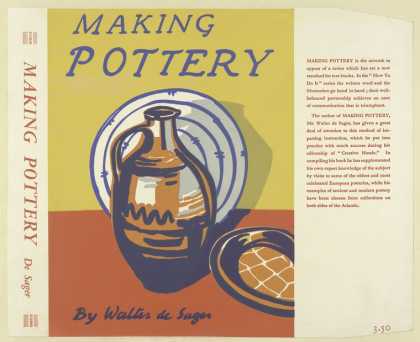Dust Jackets - Making pottery / by Walte
