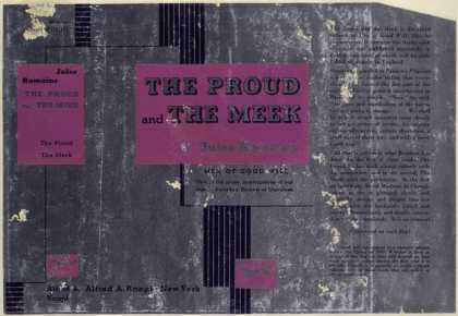 Dust Jackets - The proud and the meek /