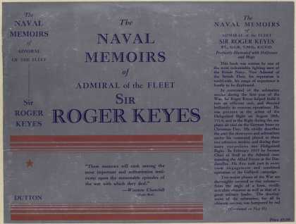 Dust Jackets - The naval memoirs of Admi