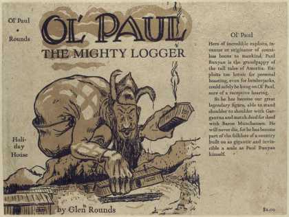 Dust Jackets - Ol' Paul, the mighty logg