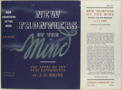 Dust Jackets - New frontiers of the mind
