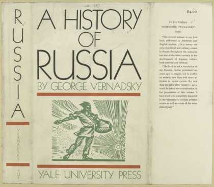 Dust Jackets - A history of Russia.