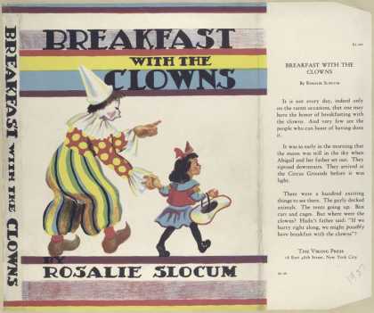 Dust Jackets - Breakfast with the clowns