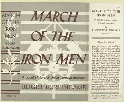 Dust Jackets - March of the iron men : a