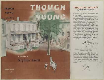 Dust Jackets - Though young : a novel /