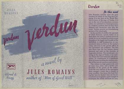 Dust Jackets - Verdun : a novel.