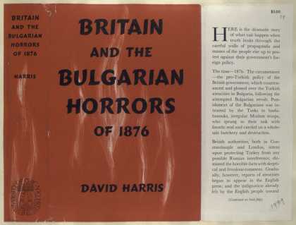 Dust Jackets - Britain and the Bulgarian