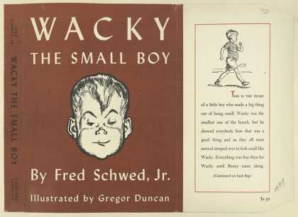 Dust Jackets - Wacky, the small boy.