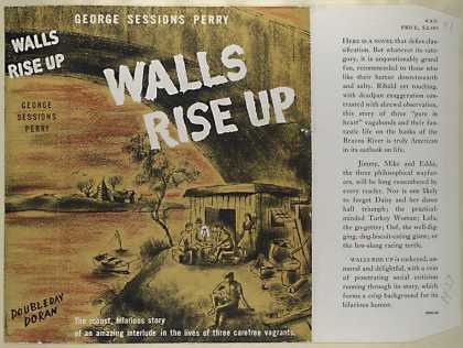 Dust Jackets - Walls rise up.