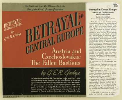 Dust Jackets - Betrayal in central Europ