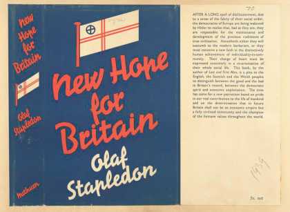 Dust Jackets - New hope for Britain.