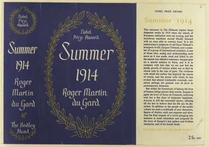 Dust Jackets - Summer, 1914 / Roger Mart