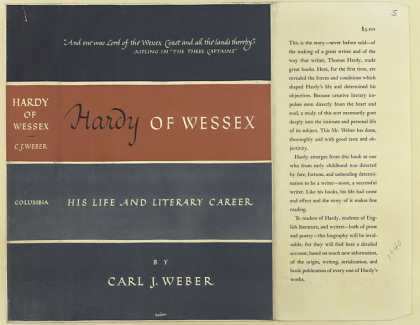 Dust Jackets - Hardy of Wessex : his lif