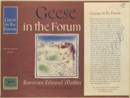 Dust Jackets - Geese in the forum.