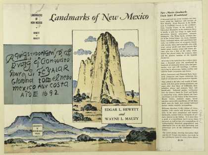 Dust Jackets - Landmarks of New Mexico.