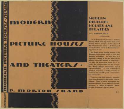 Dust Jackets - Modern picture-houses and