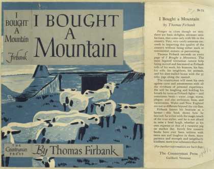 Dust Jackets - I bought a mountain.