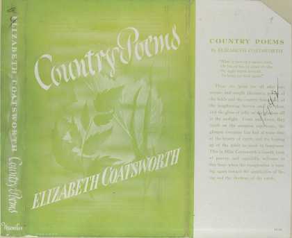 Dust Jackets - Country poems.