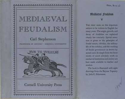 Dust Jackets - Mediaeval feudalism.