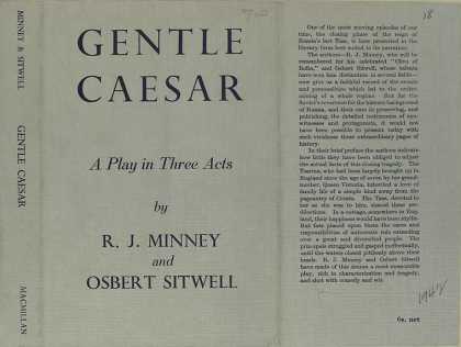 Dust Jackets - Gentle Ceasar, a play in