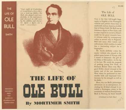 Dust Jackets - The life of Ole Bull.