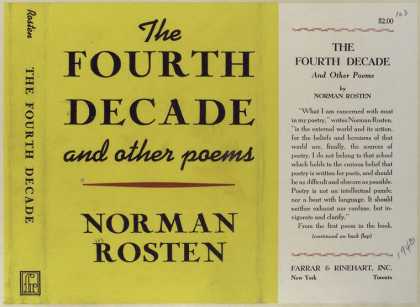 Dust Jackets - The fourth decade and oth