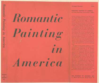 Dust Jackets - Romantic painting in Amer
