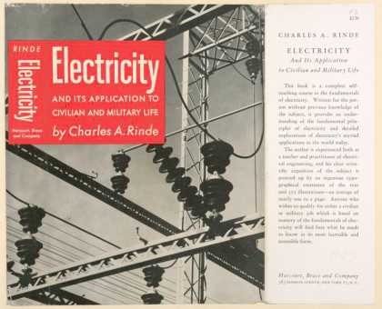 Dust Jackets - Electricity and its appli