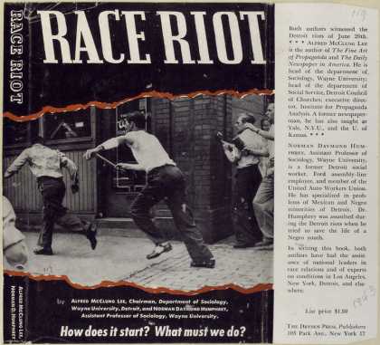 Dust Jackets - Race riot.