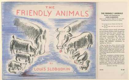 Dust Jackets - The friendly animals.