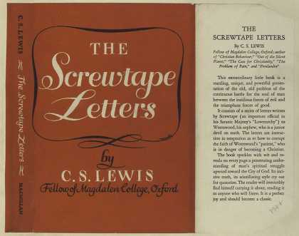 Dust Jackets - The Screwtape letters.