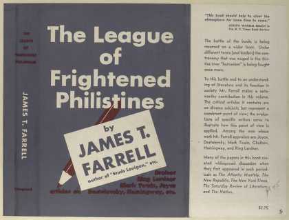 Dust Jackets - The league of frightened