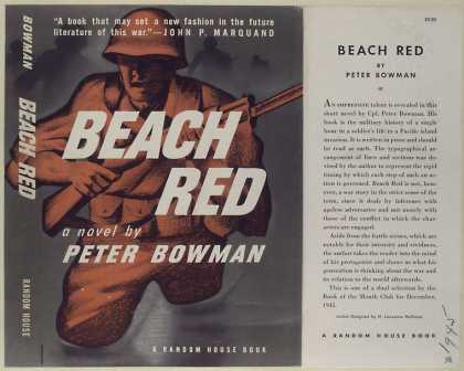 Dust Jackets - Beach red, a novel.
