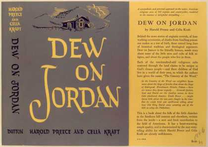 Dust Jackets - Dew On Jordan.