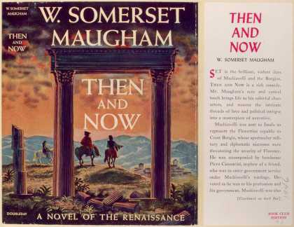 Dust Jackets - Then and now, a novel.