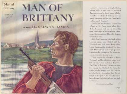 Dust Jackets - Man of Brittany, a novel.