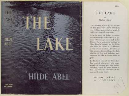Dust Jackets - The Lake, by Hilde Abel.