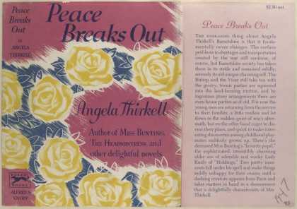 Dust Jackets - Peace Breaks Out, by Ange