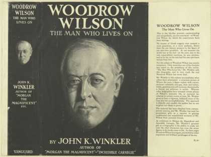 Dust Jackets - Woodrow Wilson the man w